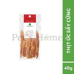 Bánh thưởng Natural Core snack thịt gà, thịt vịt sấy, snack mềm cho chó Hàn Quốc 40g