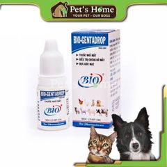 Nhỏ mắt Bio-Gentadrop giúp vệ sinh giác mạc, ngừa viêm, ngứa mắt, vệ sinh mắt cho chó mèo