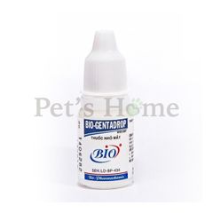 Nhỏ mắt Bio-Gentadrop giúp vệ sinh giác mạc, ngừa viêm, ngứa mắt, vệ sinh mắt cho chó mèo