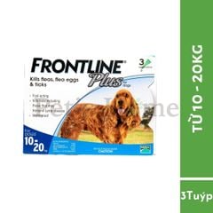 [Chính hãng] Nhỏ gáy Frontline Plus ngừa, giảm ve, rận, bọ chét cho chó suốt 1 tháng (có bán lẻ)