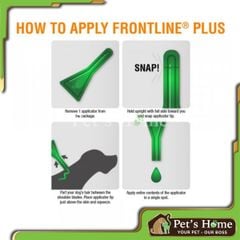 [Chính hãng] Nhỏ gáy Frontline Plus ngừa, giảm ve, rận, bọ chét cho chó suốt 1 tháng (có bán lẻ)