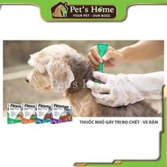 [Chính hãng] Nhỏ gáy Frontline Plus ngừa, giảm ve, rận, bọ chét cho chó suốt 1 tháng (có bán lẻ)