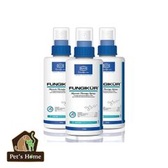 [CHÍNH HÃNG] Chai xịt Alkin Fungikur ngăn ngừa và giảm thiểu nấm, ghẻ, viêm da cho chó mèo 50ml
