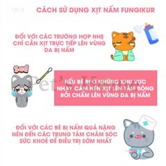 [CHÍNH HÃNG] Chai xịt Alkin Fungikur ngăn ngừa và giảm thiểu nấm, ghẻ, viêm da cho chó mèo 50ml