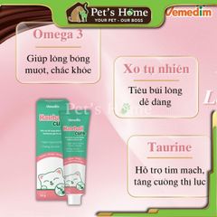 Trị búi lông Vemedim Hairball cure 40g