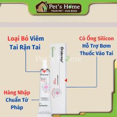 Trị viêm tai cho chó mèo Oridermyl 10g