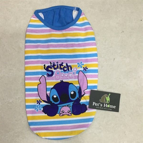 Áo thun Stitch sọc ngang