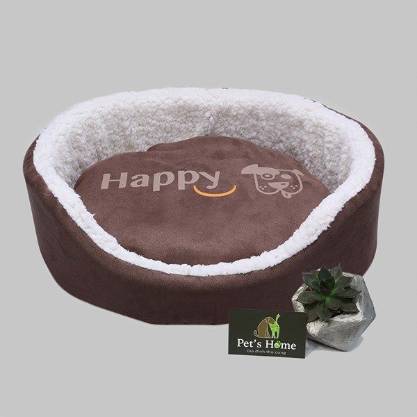 Ổ chó Happy 40cm nâu