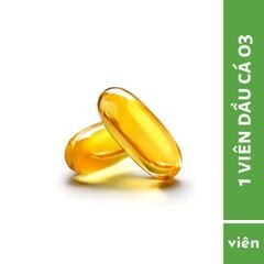 Viên Dầu Cá O3 Gold Omega 3 Fish Oil hỗ trợ dưỡng da, mượt lông cho chó mèo Thái Lan hộp 100 viên