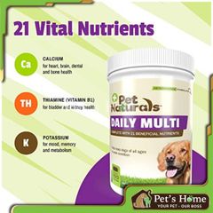 Viên nhai Pet Naturals Daily Multi viên bổ sung dinh dưỡng, vitamin và khoáng chất cần thiết cho chó
