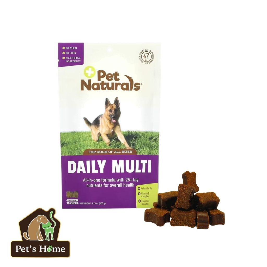 Viên nhai Pet Naturals Daily Multi viên bổ sung dinh dưỡng, vitamin và khoáng chất cần thiết cho chó