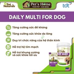 Viên nhai PetNaturals Daily Multi cho chó (30 viên)