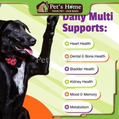 Viên nhai Pet Naturals Daily Multi viên bổ sung dinh dưỡng, vitamin và khoáng chất cần thiết cho chó