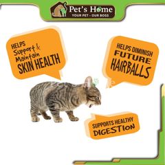 Viên nhai Pet Naturals Hairball giảm, ngăn ngừa búi lông, hỗ trợ đẹp da lông cho mèo túi 30 viên
