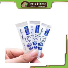 Dầu cá hồi Virbac Mega Derm gel dưỡng da, mượt lông, giúp đẹp da lông cho chó mèo Pháp hộp 28 tuýp
