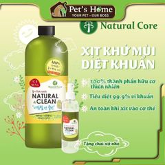 Xịt khử mùi diệt khuẩn Natural Core