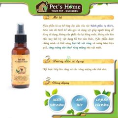 Xịt vệ sinh răng miệng Budle Budle cho chó 120ml