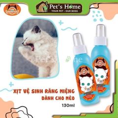 Xịt vệ sinh răng miệng Lee Webster cho mèo 130ml