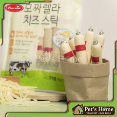 Xúc xích phô mai cho chó Bowwow - Bánh thưởng cho chó 70g