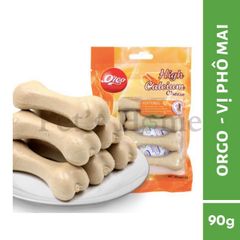 Xương Orgo sạch răng cho chó 90g -  Nhiều vị