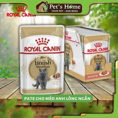 Pate Royal Canin British Shorthair dành cho mèo Anh Lông Ngắn 85g