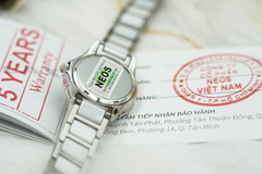 Đồng Hồ Neos N-20690AL Nữ Dây Sứ Chính Hãng