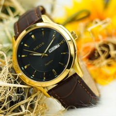 Đồng Hồ Nam Dây Da Neos N-30724M Sapphire Bảo Hành Chính Hãng 5 Năm