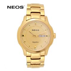 Đồng Hồ Chính Hãng Neos N-30724M Nam Sapphire Dây Thép