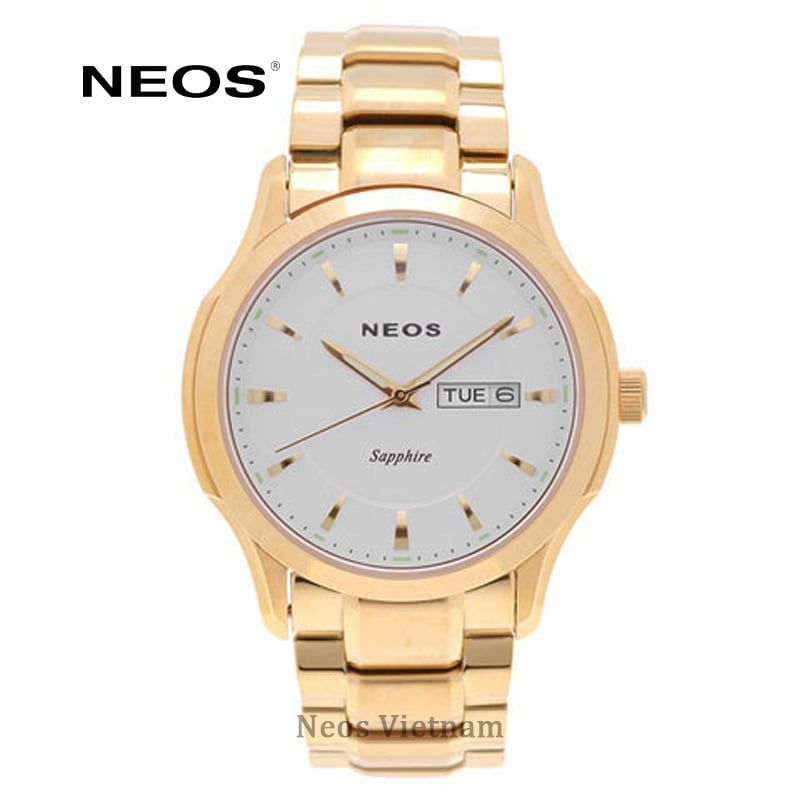 Đồng Hồ Chính Hãng Neos N-30724M Nam Sapphire Dây Thép