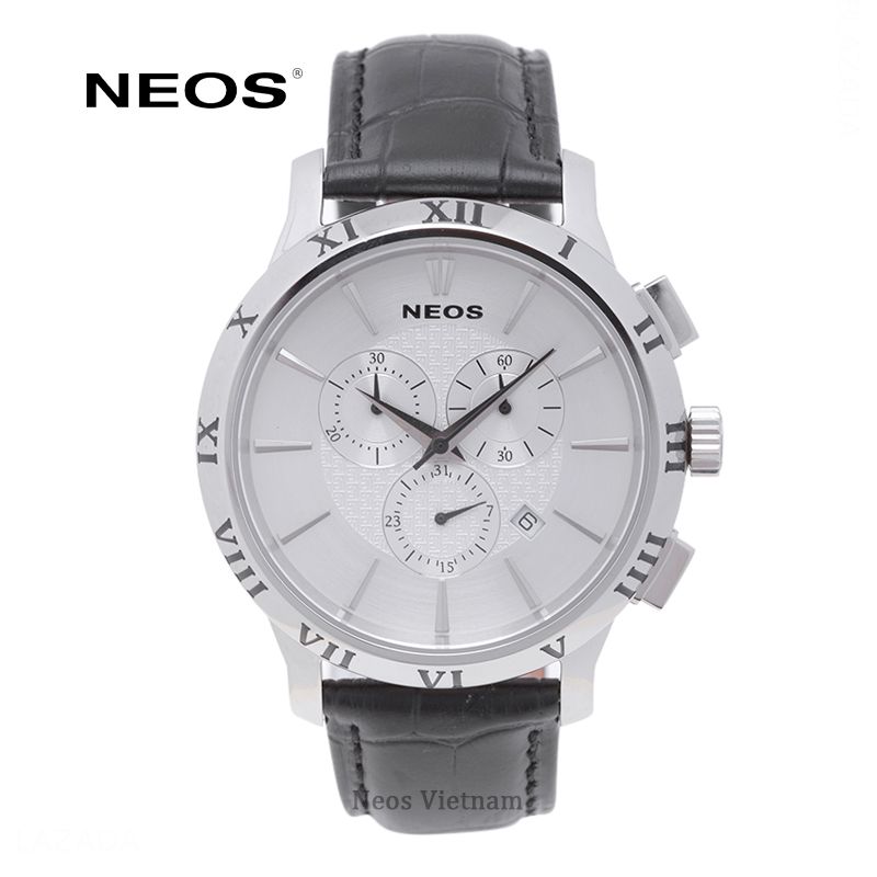 Đồng Hồ Nam Dây Da Neos N-30818M Sapphire Chính Hãng