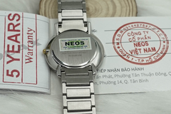 Đồng Hồ  Đôi Tình Nhân Neos N-30853 Sapphire Dây Thép Bảo Hành Chính Hãng 5 Năm