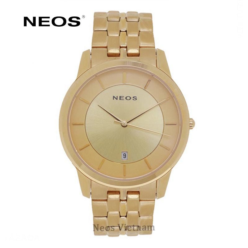 Đồng Hồ Nam Chính Hãng Neos N-30854M Sapphire Dây Thép Bạc