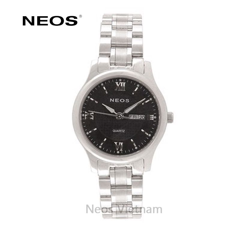 Đồng Hồ Đeo Tay Nữ Neos N-30869L Dây Thép Vàng