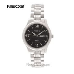 Đồng Hồ Đeo Tay Nữ Neos N-30869L Dây Thép Vàng