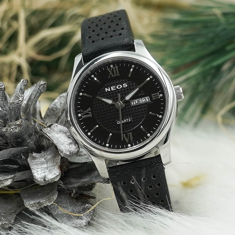 Đồng Hồ Thời Trang Nữ Neos N-30869L Dây Da Sapphire