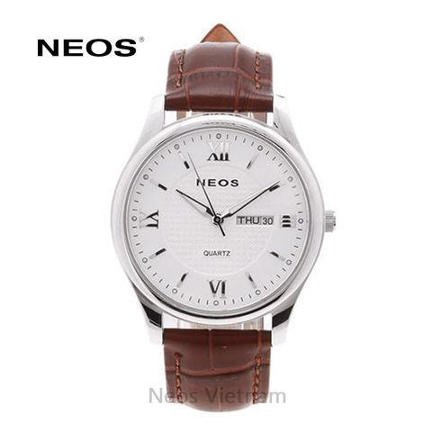 Đồng Hồ Nam Dây Da Chính Hãng Neos N-30869M Sapphire