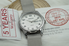 Đồng Hồ Nam Dây Lưới Neos N-30869M Sapphire Bảo Hành Chính Hãng 5 Năm