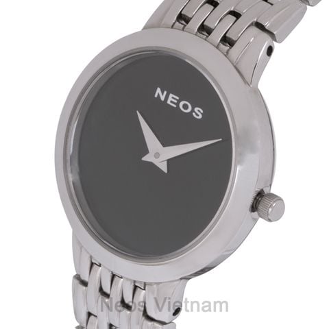 Đồng Hồ Nữ Neos N-30884L Sapphire Dây Thép Bạc