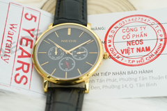 Đồng Hồ Nam Dây Da Neos N-30887M Sapphire Chính Hãng