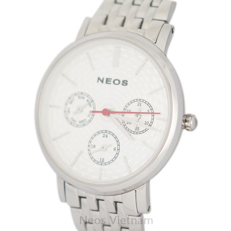 Đồng Hồ Nữ Neos N-30887L Dây Thép 6 Kim Chính Hãng