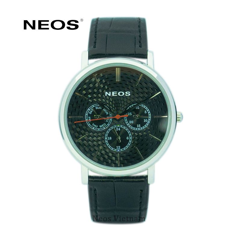 Đồng Hồ Nam Dây Da Neos N-30887M Sapphire Chính Hãng