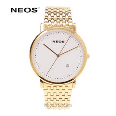 Đồng Hồ Nam Dây Thép Neos N-30888G Sapphire Bảo Hành Chính Hãng 5 Năm