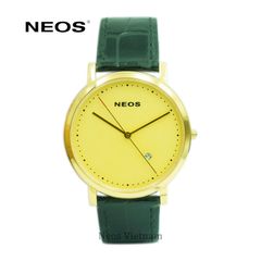 Đồng Hồ Dây Da Neos N-30888G Nam Sapphire Chính Hãng