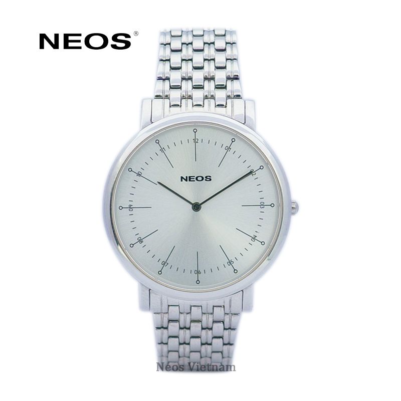 Đồng Hồ Nam Chính Hãng Neos N-30889M Sapphire Dây Thép Vàng