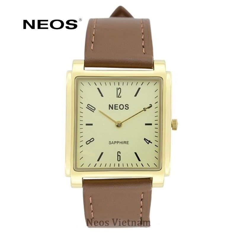 Đồng Hồ Neos Dây Da N-30905M Nam Sapphire Chính Hãng