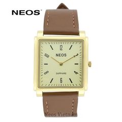 Đồng Hồ Neos Dây Da N-30905M Nam Sapphire Chính Hãng