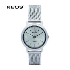 Đồng Hồ Thời Trang Nữ Dây Lưới Neos N-30913L Sapphire Chính Hãng