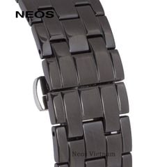 Đồng Hồ Đeo Tay Nam Neos N-30922M Sapphire Full Đen