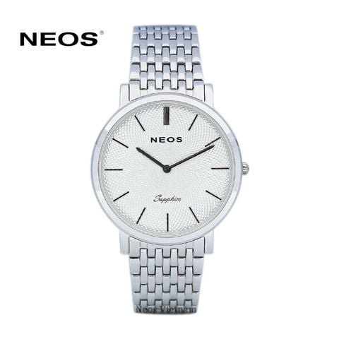 Đồng Hồ Nam Dây Thép Neos N-30941M Sapphire Full Đen