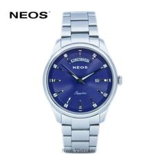 Đồng Hồ Nam Mặt Xanh Neos N-30947M Sapphire Chính Hãng